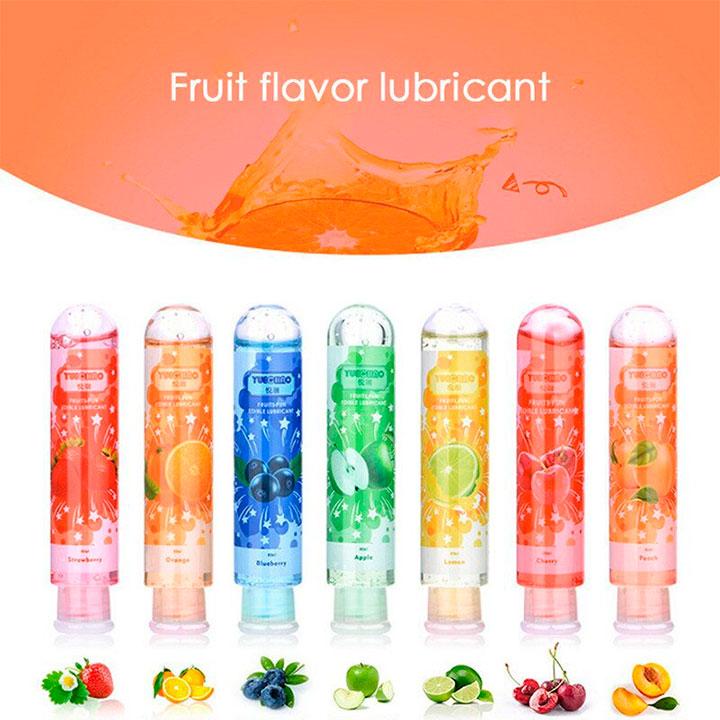 Їстівний лубрикант FRUITS FUN 80 мл - Манго — Інтимне мастило - Зображення 4