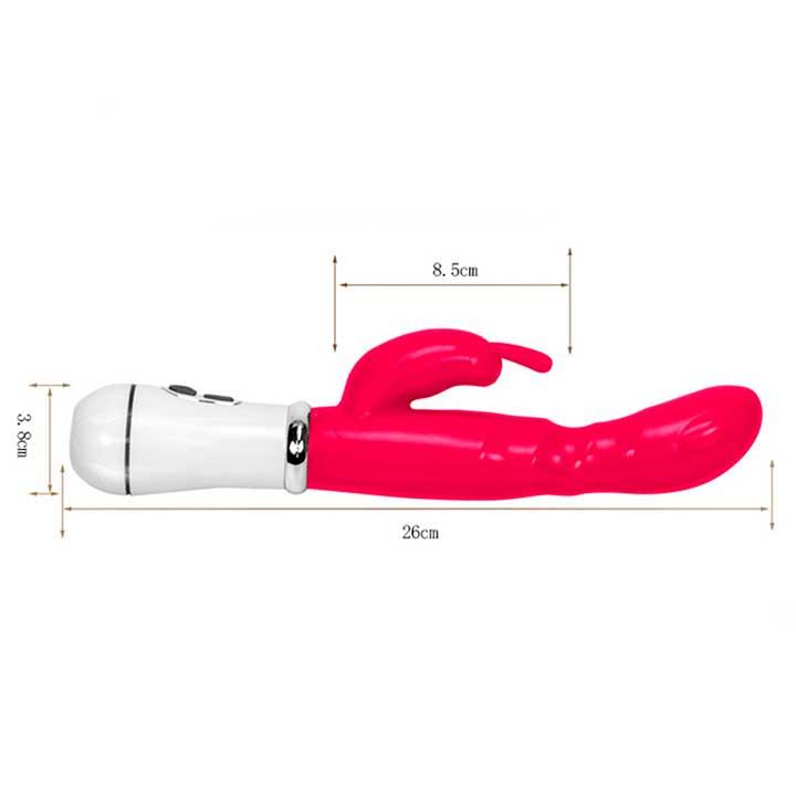 Вібратор Bunny USB - Рожевий - Вібратори - Зображення 2