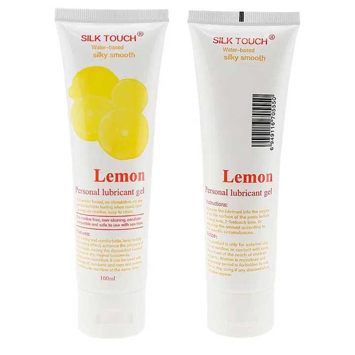 Лубрикант на водной основе Silk Touch Lemon 100 мл — изображение 4