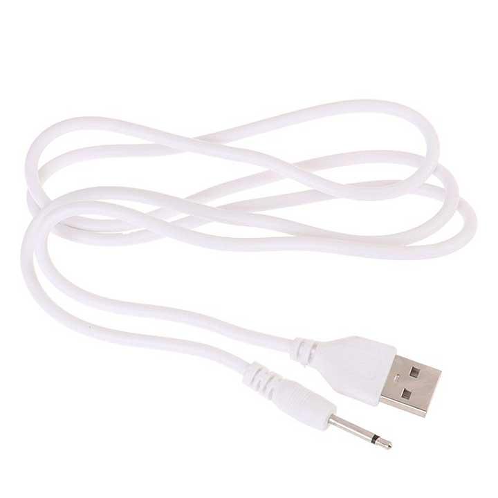 USB кабель для вибратора 2,5 мм. Зарядный кабель для секс-игрушек