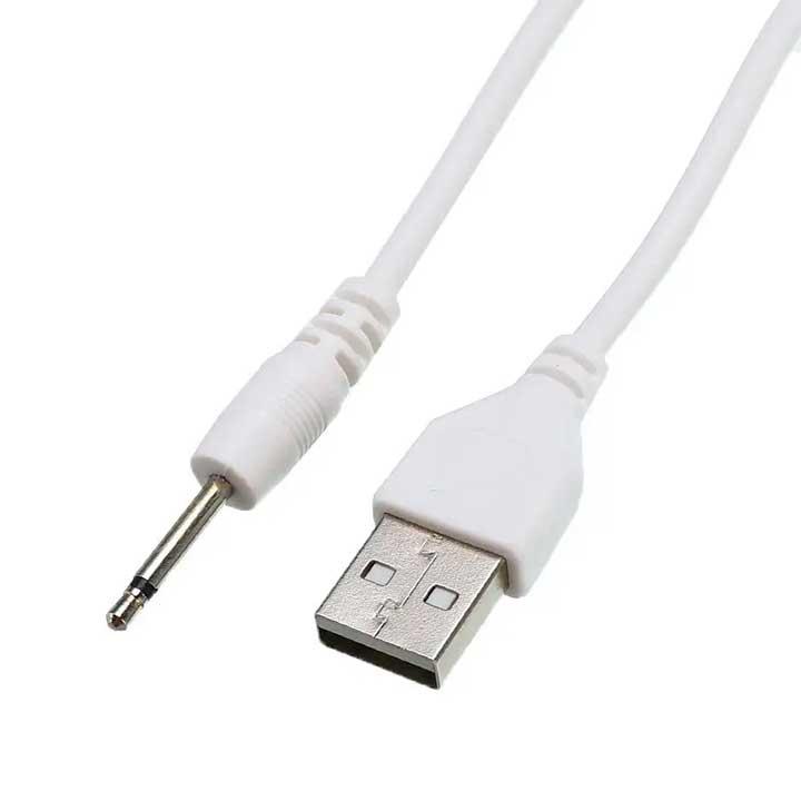 USB кабель для вибратора 2,5 мм. Зарядный кабель для секс-игрушек — изображение 2