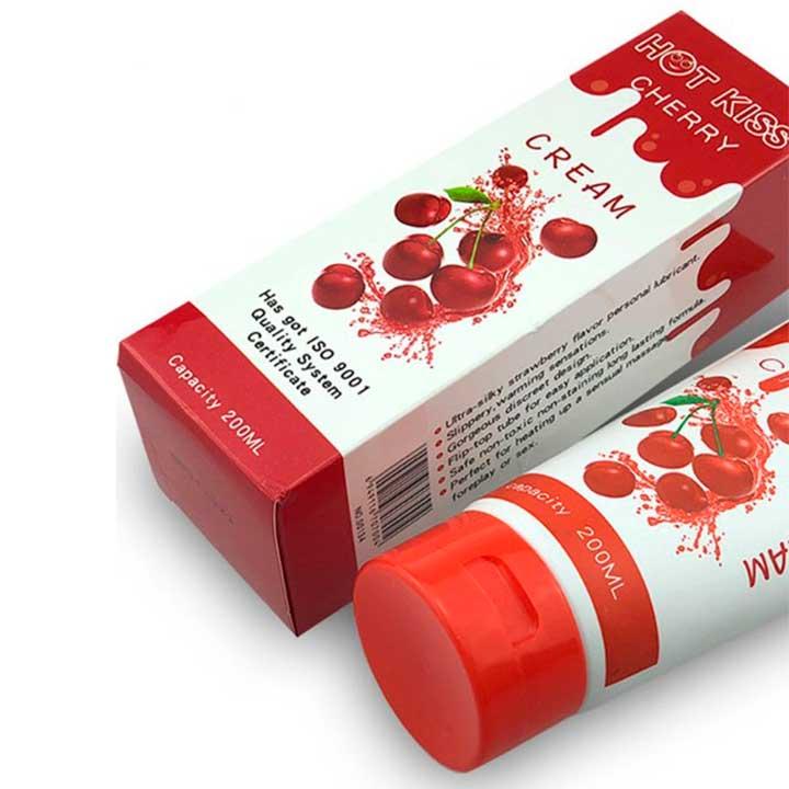 Лубрикант "Hot Kiss" 200 мл - Вишня – Интимная смазка