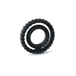 Ерекційне кільце подвійне "Dorcel DUAL RING" - Чорний
