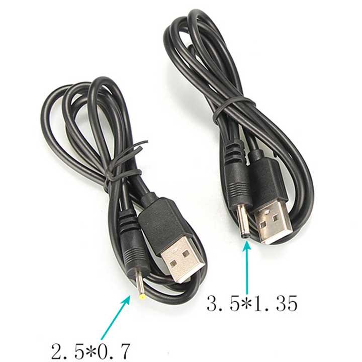 USB-кабель для зарядки вибратора 3.5X1.35 мм. Зарядный кабель для секс-игрушек — изображение 2