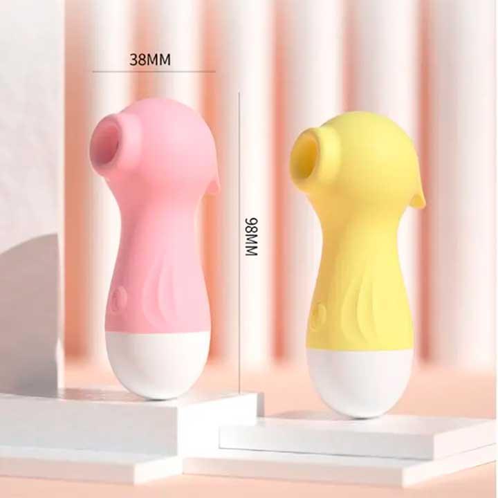 Клиторальный вакуумный вибратор Wo-sex Lilo (вуманайзер) USB - Розовый – Вибраторы — изображение 2