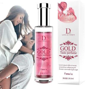 Интимные духи для женщин Gold Powder с феромонами и перламутровым порошком 29,5 мл.