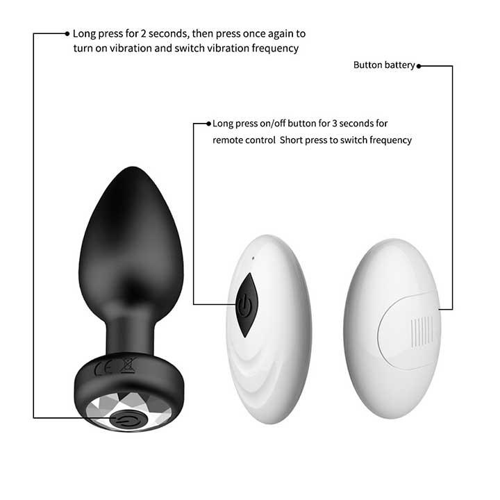 Анальная пробка Magic Motion Equinox USB с Д/У - Черный - 9*3,5 см - Анальные игрушки — изображение 6