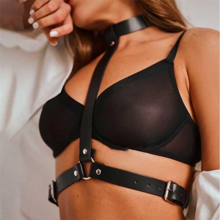Портупея с ошейником Belt Leather — изображение 4