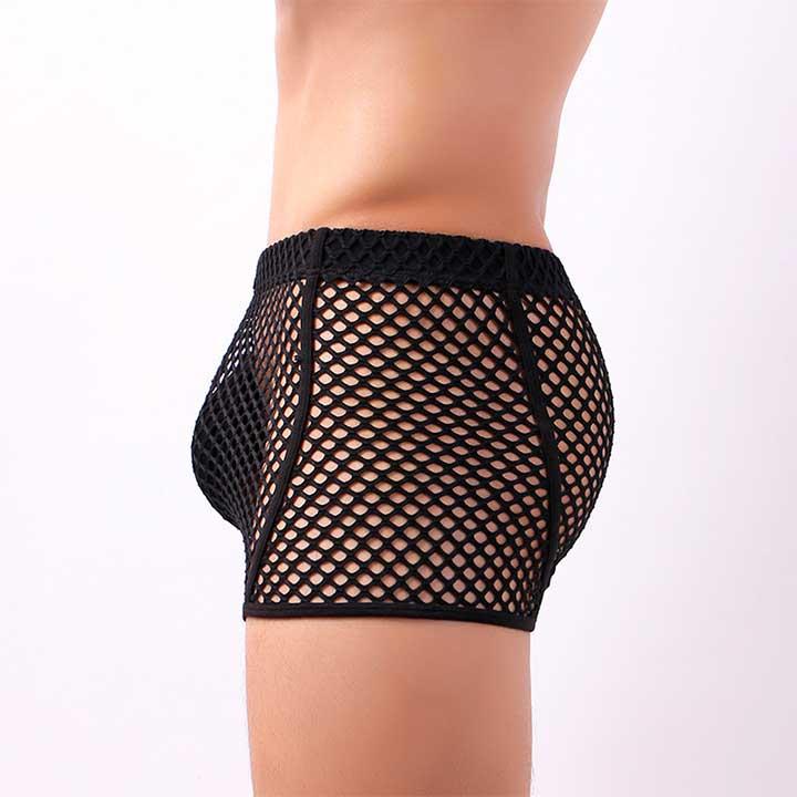 Чоловічі труси боксери в сітку Clever-Menmode чорний XL - Зображення 2