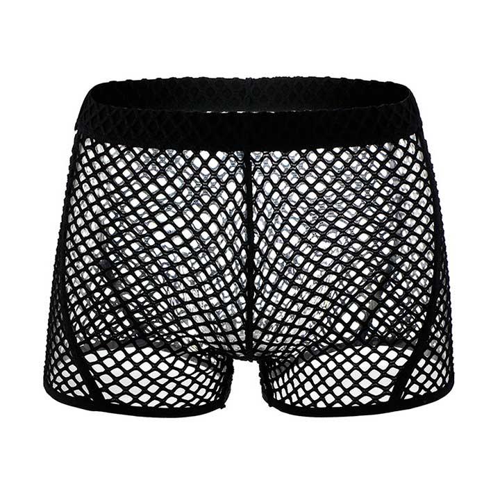 Чоловічі труси боксери в сітку Clever-Menmode чорний XL - Зображення 3