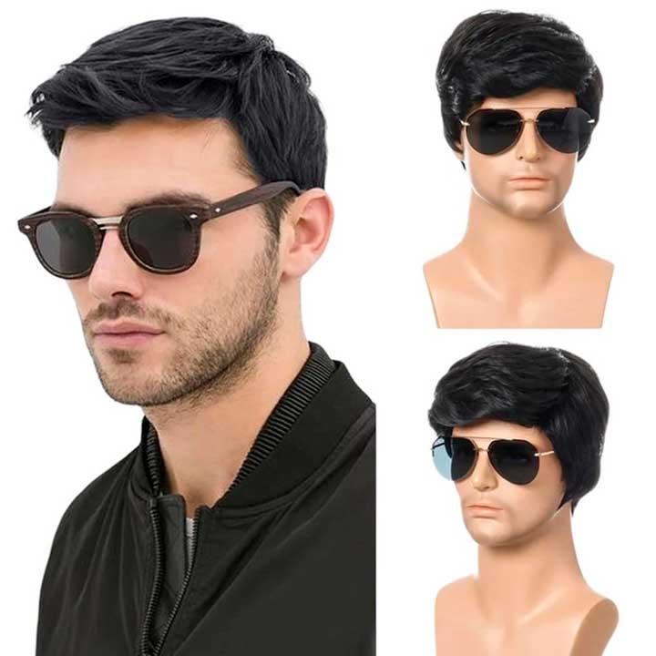Парик мужской короткий Natural Black