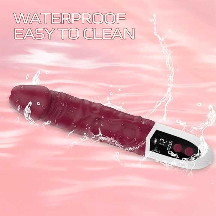 Реалістичний вібратор Satisfyer Lover 12 режимів бордовий - Зображення 2