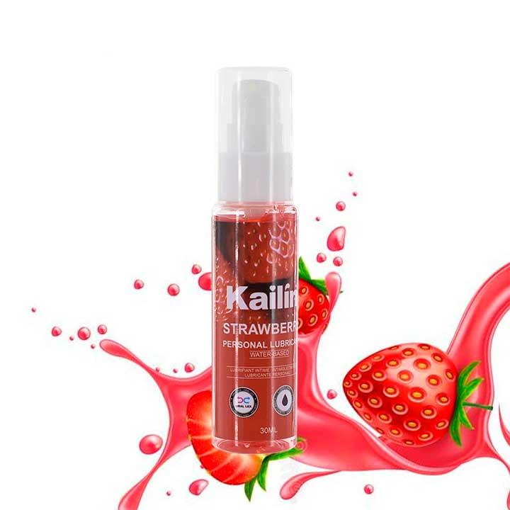 Съедобный лубрикант Kailin 30 мл Клубника — изображение 5