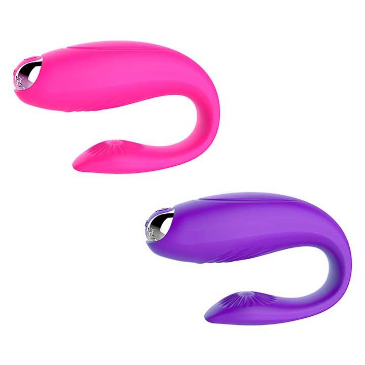 Вібратор для пар G-Sex USB Фіолетовий - Зображення 8