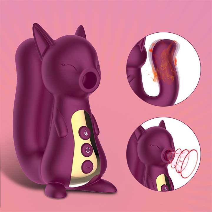 Вакуумный вибратор-кролик LILO "Emily" USB - Розовый – Вибраторы — изображение 2