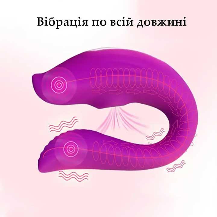 Вакуумный вибратор для пар - Розовый – Вибраторы — изображение 9