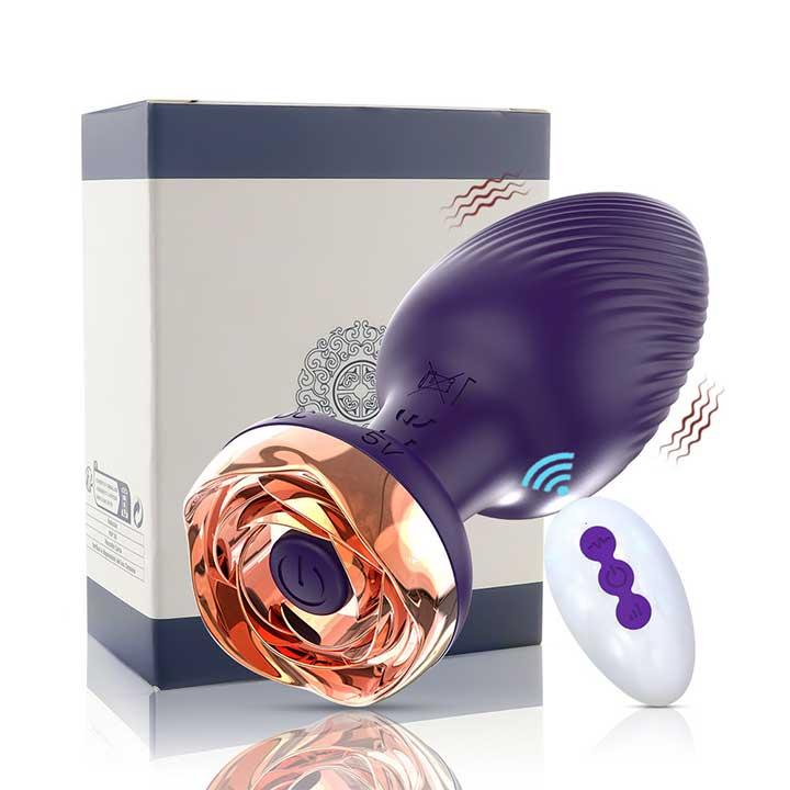 Анальная пробка Magic Motion Equinox USB с Д/У - Черный - 9*3,5 см - Анальные игрушки