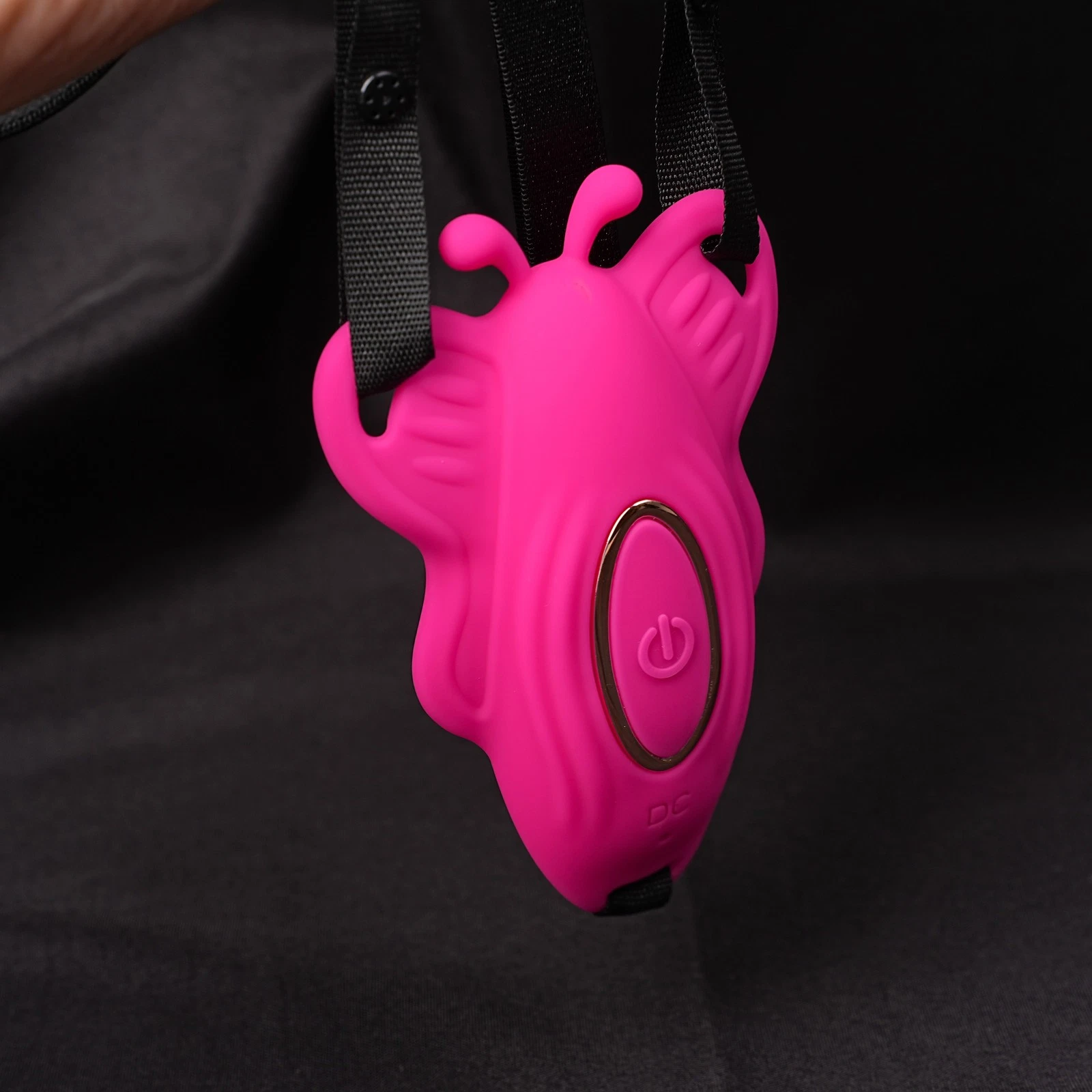 Силіконовий Smart вібратор-трусики LoveSpouse Panties безшумний з ремінцями 9 режимів Фіолетовий - Зображення 4