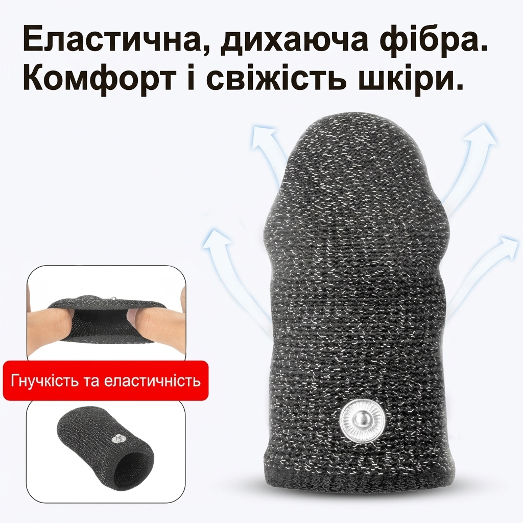 БДСМ насадки таканинні еластичні для електростимуляції пенісу та яєчок з пультом ДК та USB 19 режимів - Зображення 3