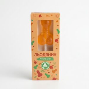 Леденец в виде пениса без сахара HOT апельсин