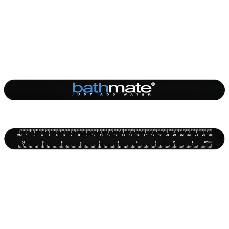 Лінійка для вимірювання члена Bathmate Measuring Gauge V2 26 см Чорна - Зображення 3